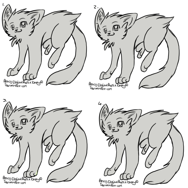 FREE to use cat lineart by Prince-Lionel on DeviantArt