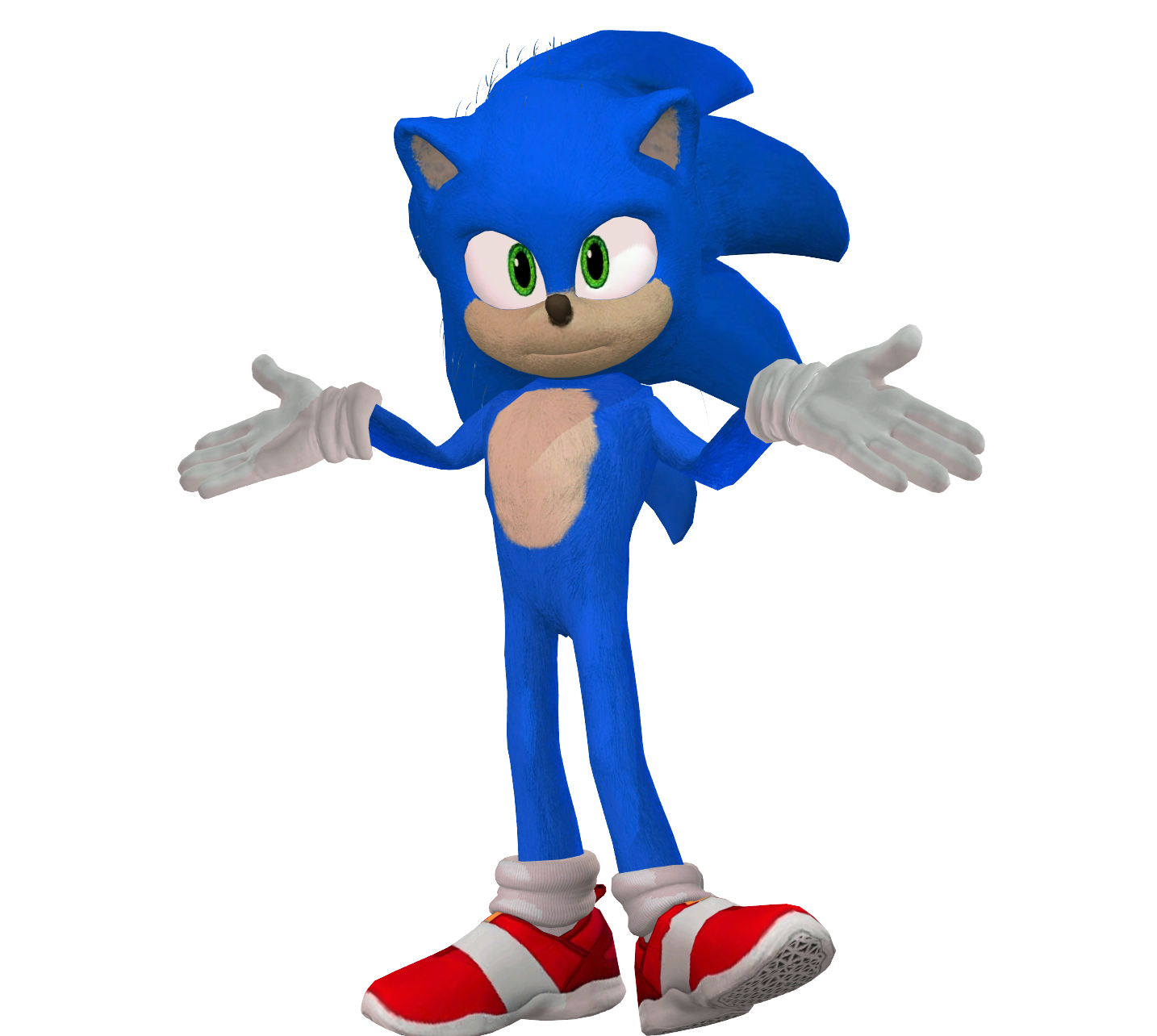 Movie Super Sonic ( FBX / MMD ) by Langtanium on DeviantArt