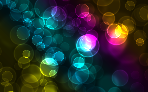 Colorful Bokeh Wallpaper 1