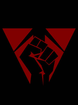 IRONFIST Terran Republic Fist Logo Vector Graphic