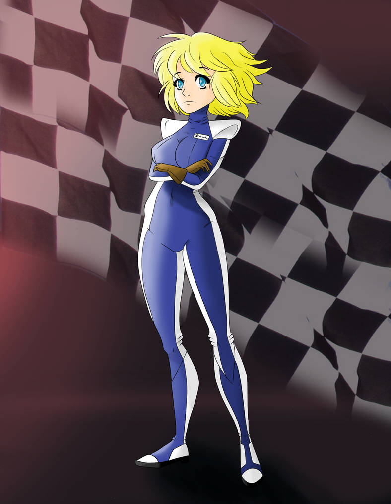 Racer Girl by QuietHinata on DeviantArt