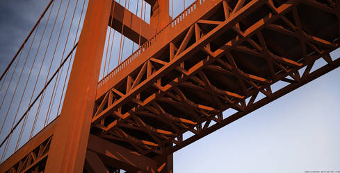 Golden Gate [render #1] by Abdelrahman