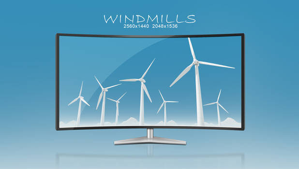 Windmills Pack | Wallpaper