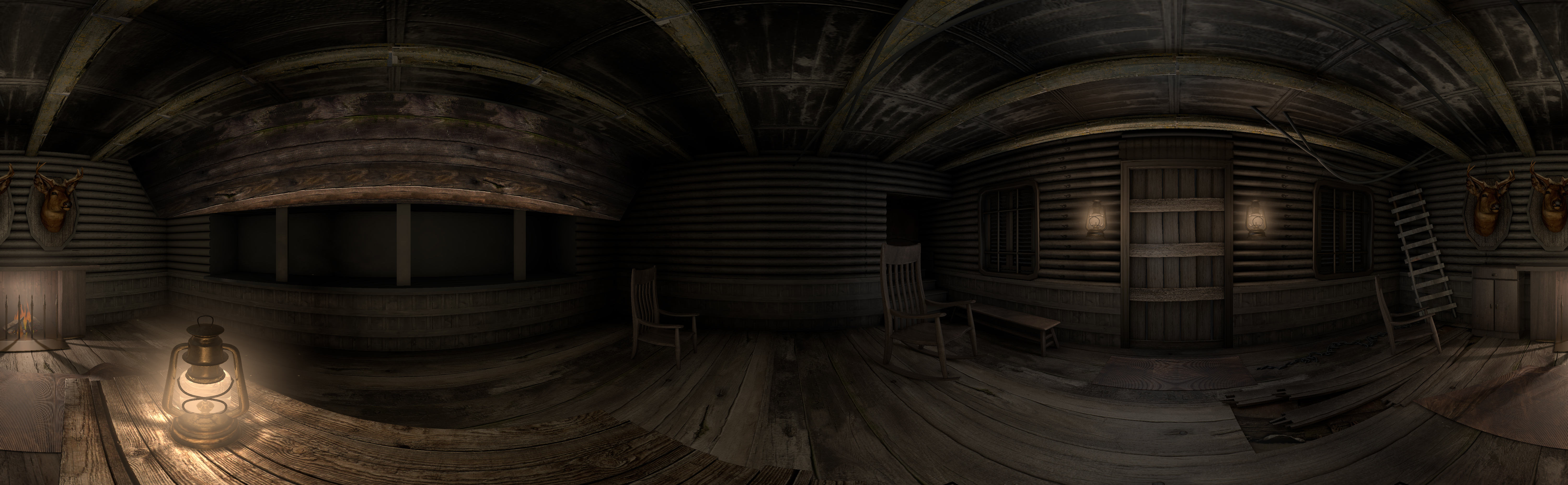 Wooden Cabin | Flash Panorama