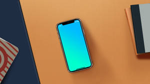 IphoneX Desk Mockup | Free PSD