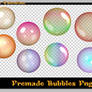 Premade Pack Of Png Bubbles