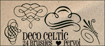 Celtic PS brushes