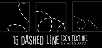 15 Dashed line icon textures by smowlstudio on DeviantArt