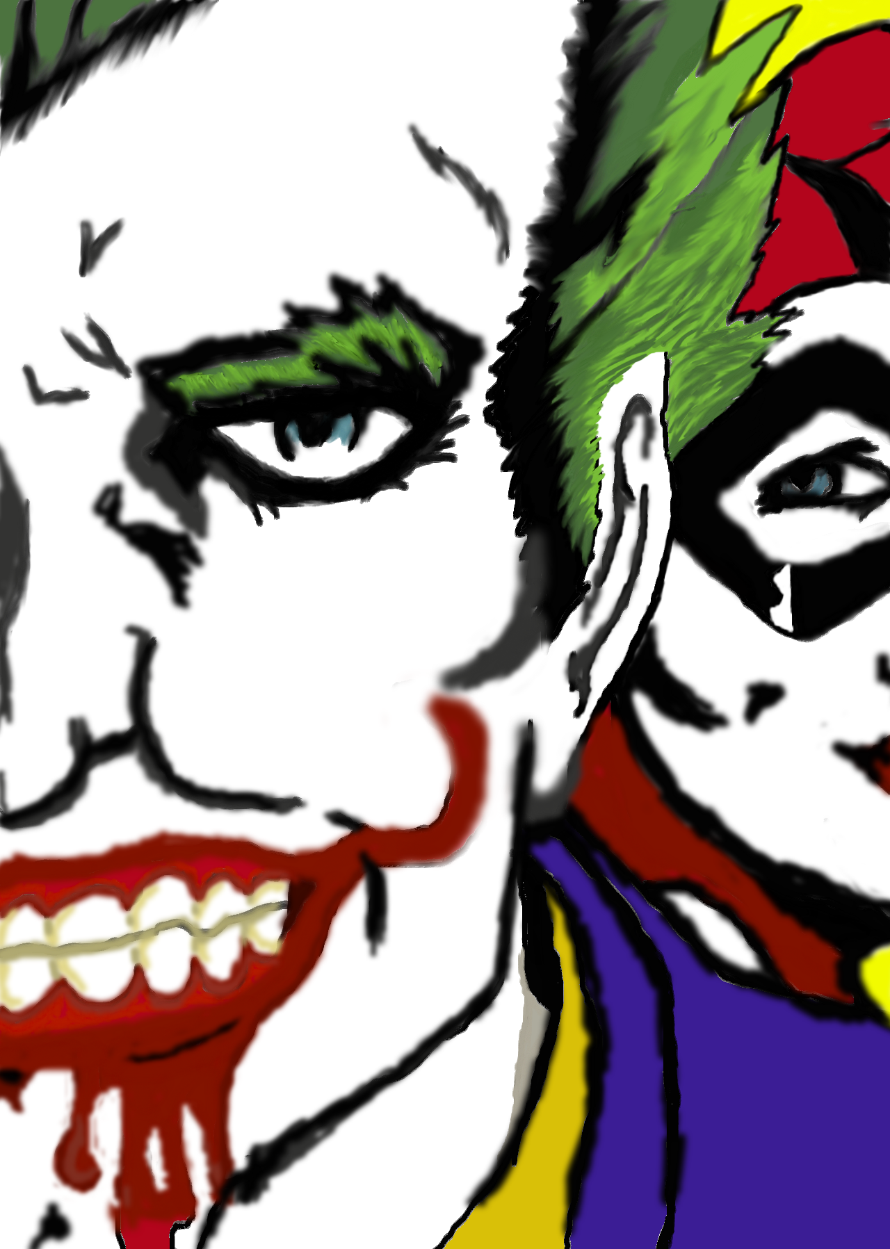 The Joker and Harley