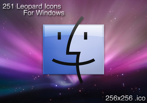 251 Leopard Icons For Vista