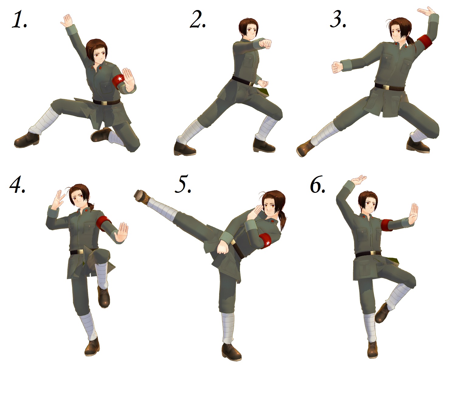 Kung Fu Pose Pack