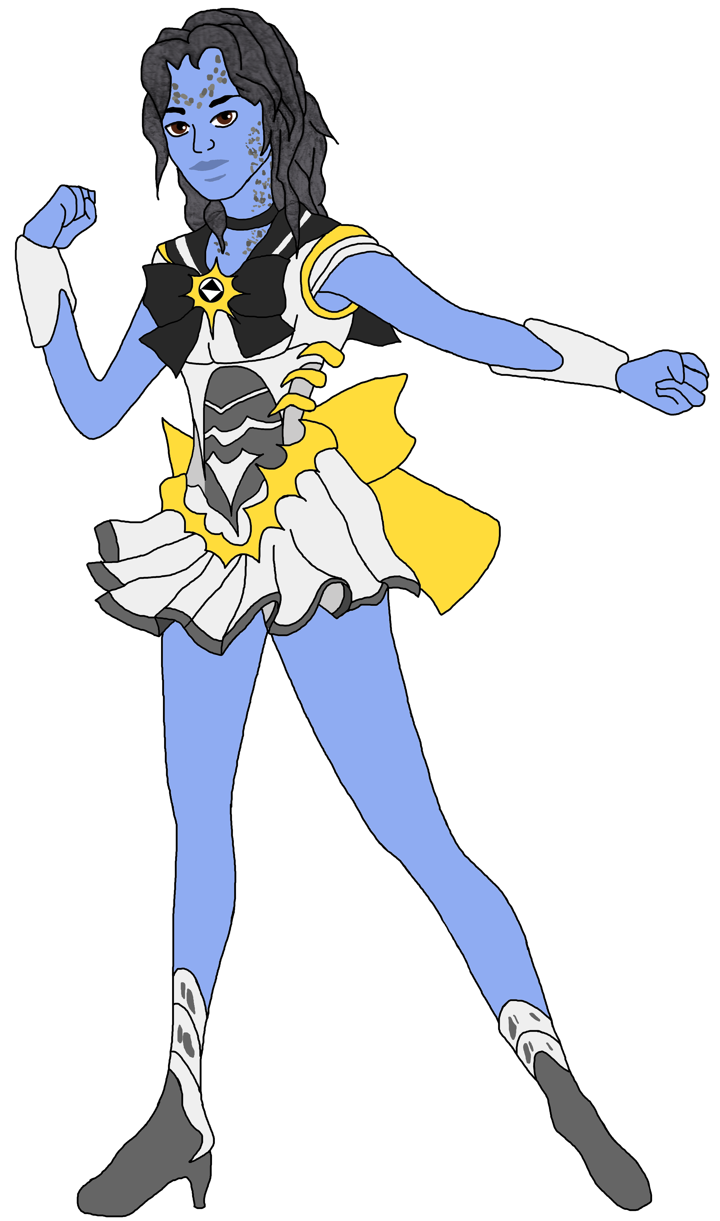 Pretty Guardian Sailor Glitch Bob by marylizabetha