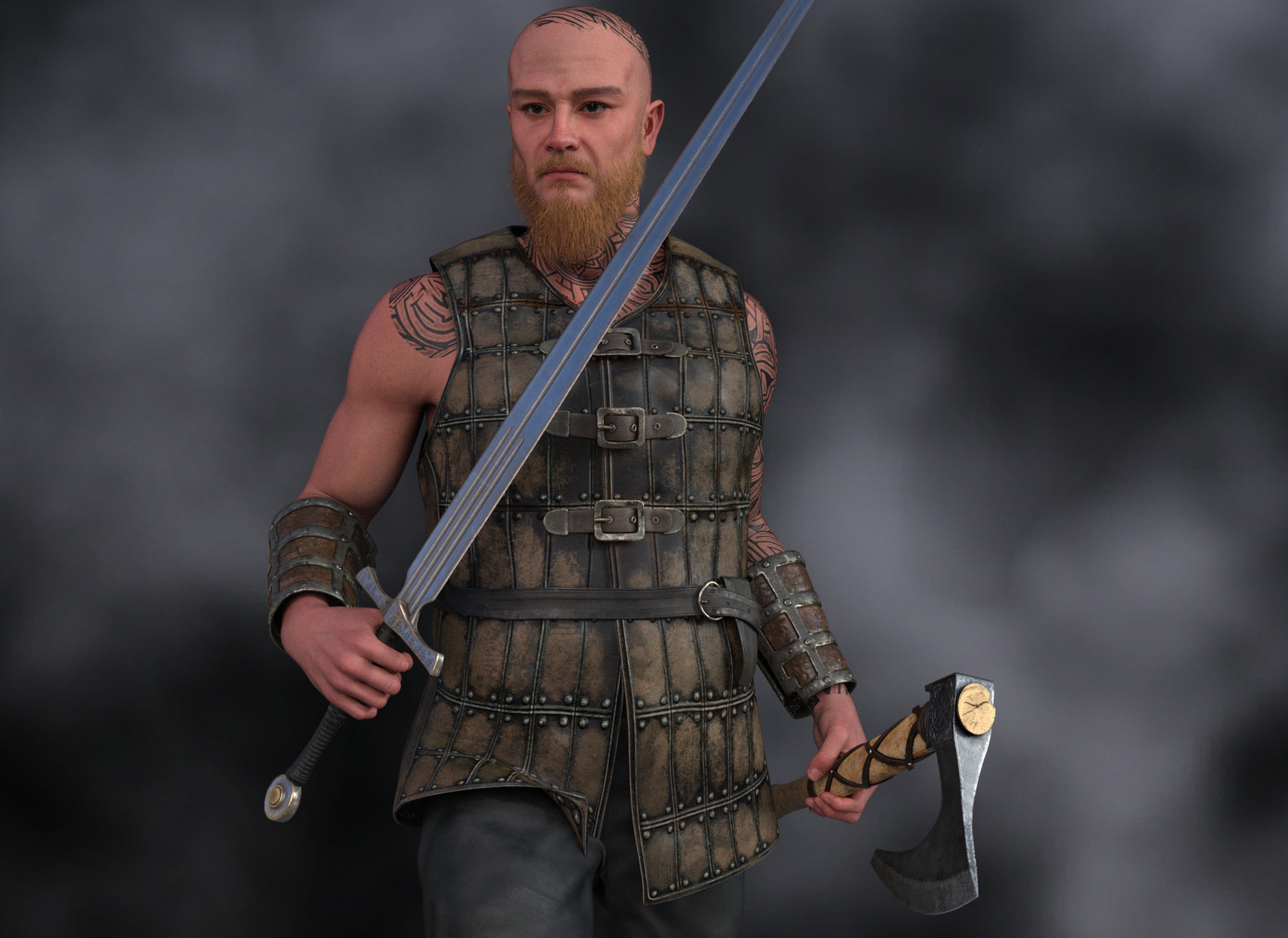 Viking Portrait 4.0 by VX3TV on DeviantArt
