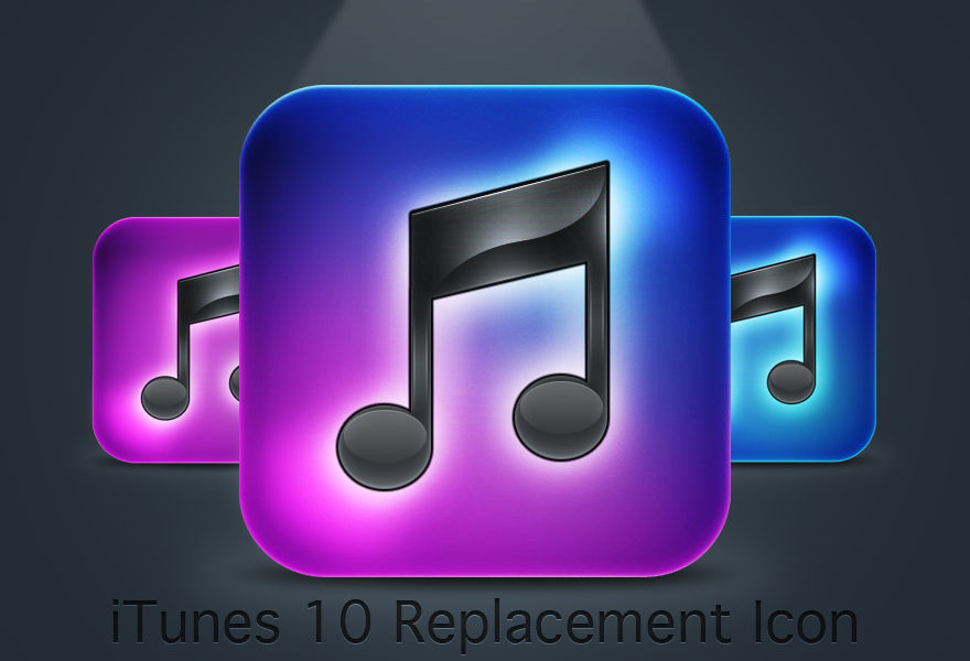 iTunes 10 Replacement Icon