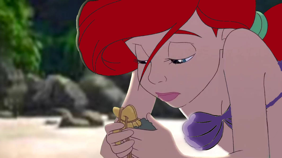 Younger Ariel collecting seashells by magico20 on DeviantArt