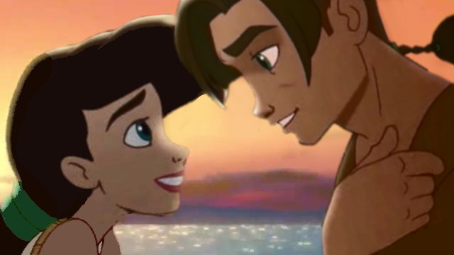 Together on the beach by magico20 on DeviantArt