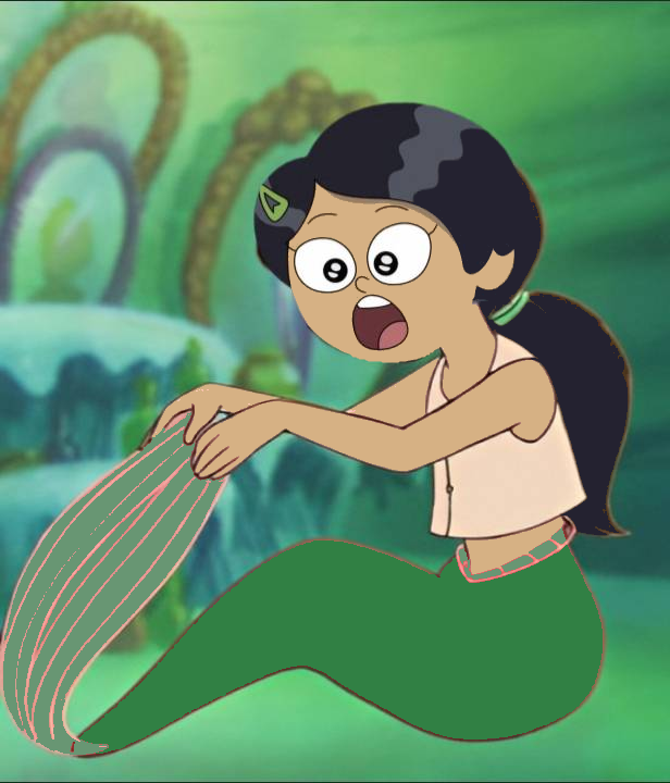 Marcy saw her fins by magico20 on DeviantArt