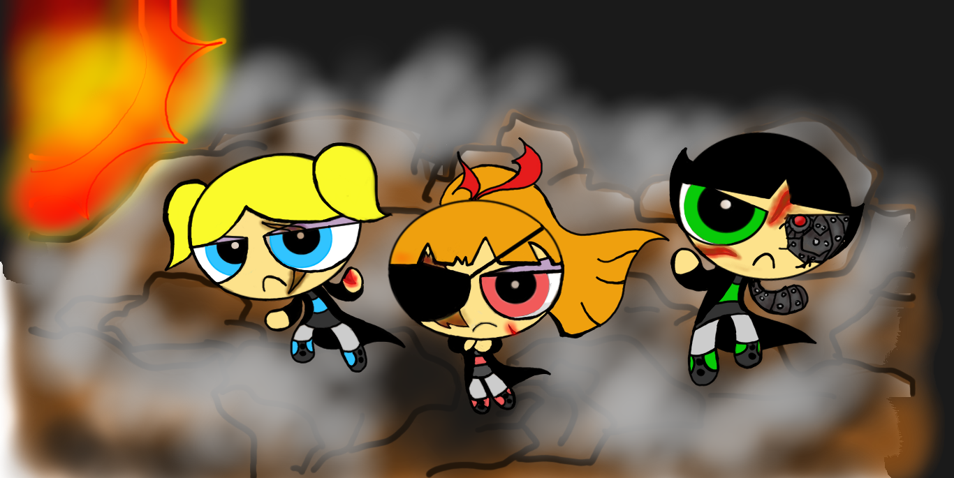 Powerpuff Girls During War by supershinestar on DeviantArt