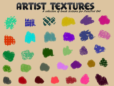 Art Textures for PaintTool SAI
