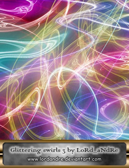 Glittering swirls 3 by LoRdaNdRe on DeviantArt
