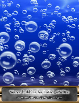 Water bubbles