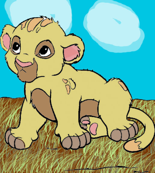 Simba From the Lion King by Ultrablue2258 on DeviantArt