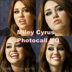 Miley Cyrus Photocall The Last Song
