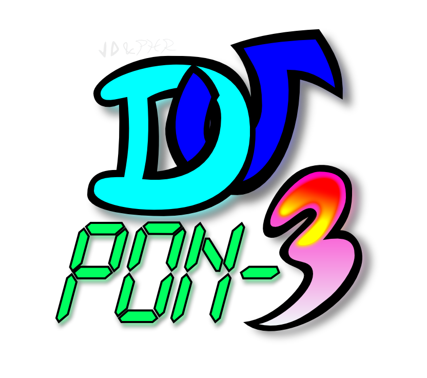 JD DJ Pon-3 Decal