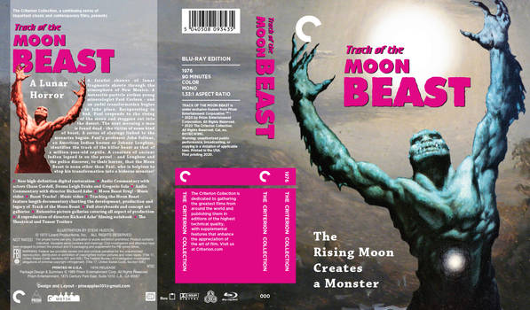 Track of the Moon Beast - Fake Criterion Artwork