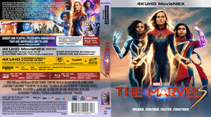 The Marvels - MovieNEX - Blu Ray Artwork