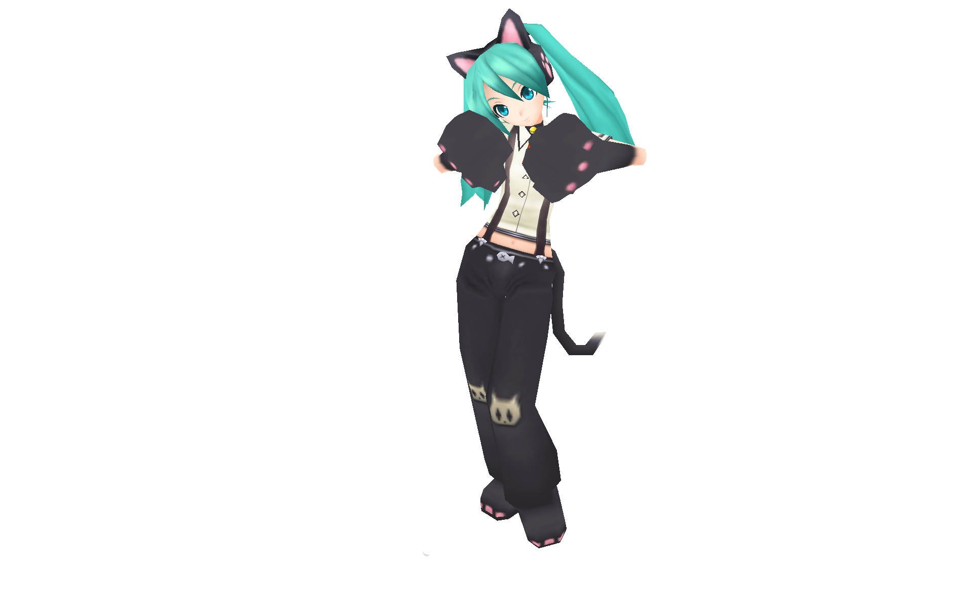 Can i haz Neko Badge? [Neko Miku MMD DL] by bookazoid on DeviantArt