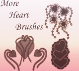 More Heart Brushes