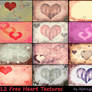 12 Free Heart Textures