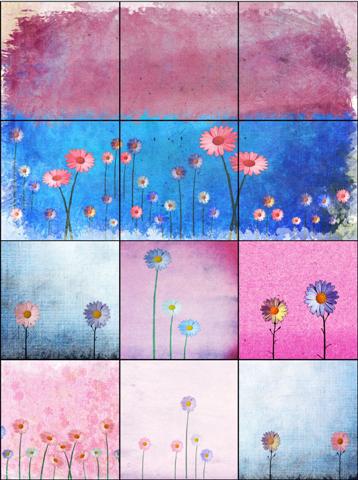 Free Punchy Floral Textures