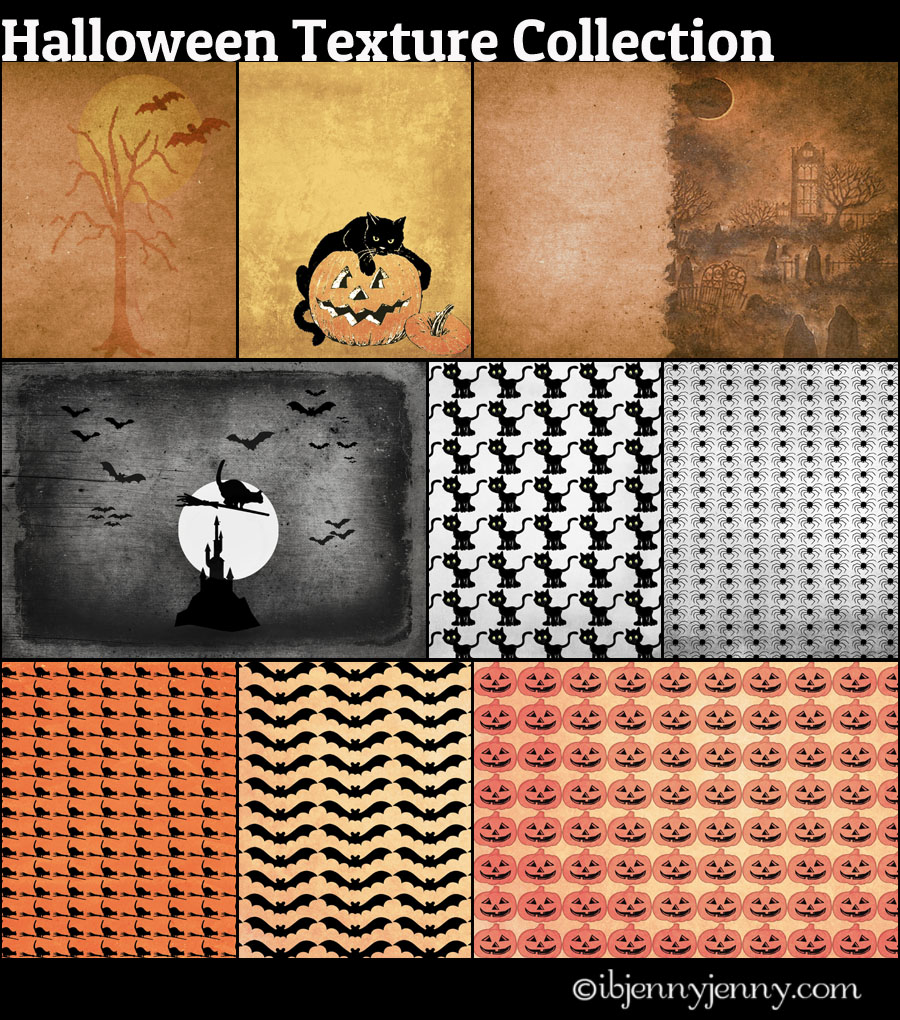 Free Halloween Texture Collection