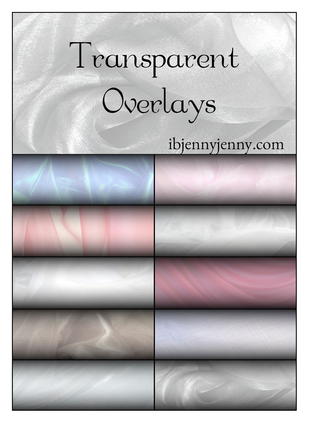 10 Free Transparent Overlays