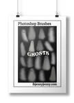 Free Ghosts Photoshop Brushes
