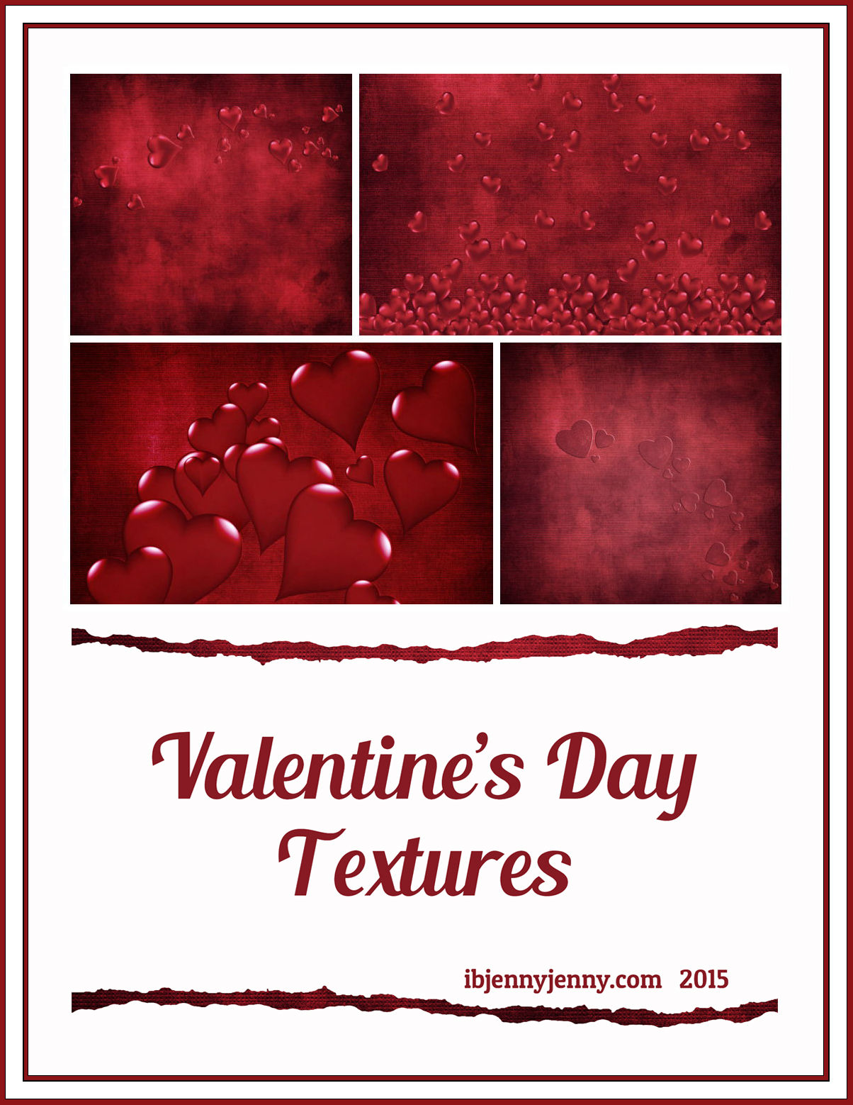 Free Valentine's Day Textures for 2015