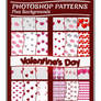 Photoshop Valentine's Day Patterns + Backgrounds