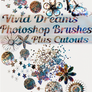 Free Vivid Dreams Photoshop Brushes plus Cutouts