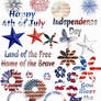 FREE 4th of July Photoshop Brushes