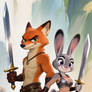 Zootopia: Conan and Red Sonja 