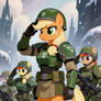 40k Ponies: Applejack the Imperial Guard 
