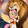Circus Ponies: Fluttershy the Lion Tamer