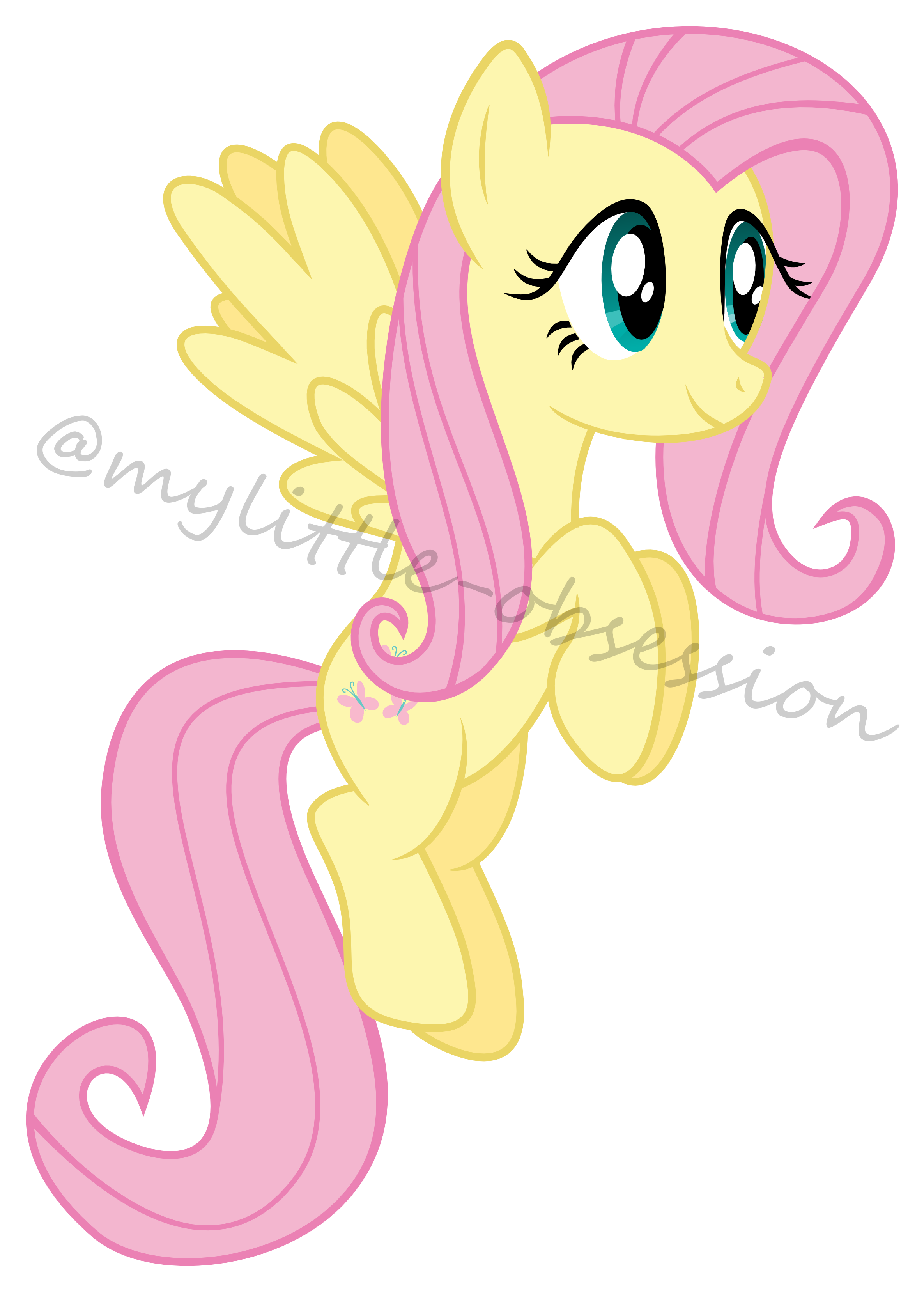 Flying Fluttershy by mylittleobsession on DeviantArt