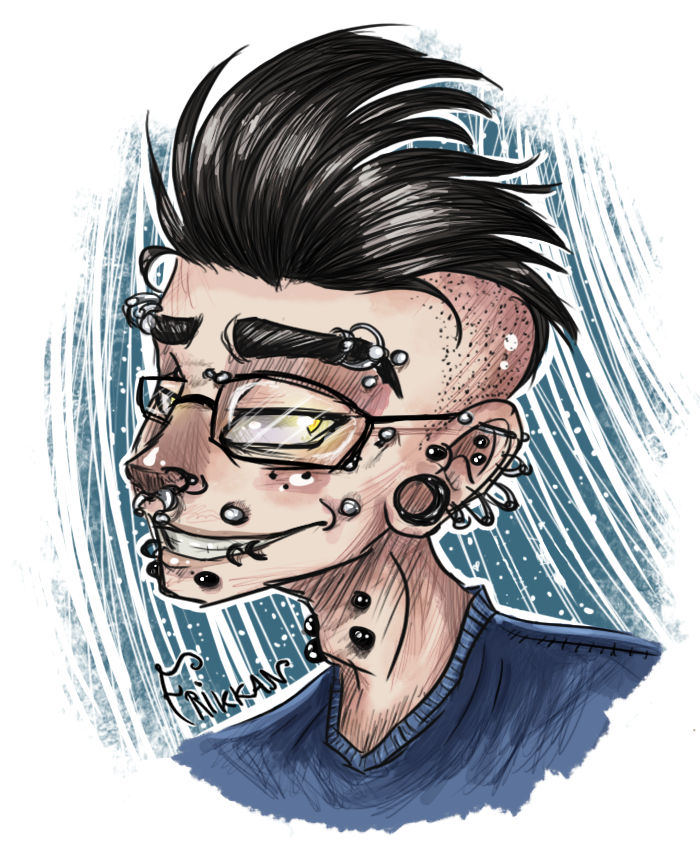He's So Weird by Frikkan on DeviantArt