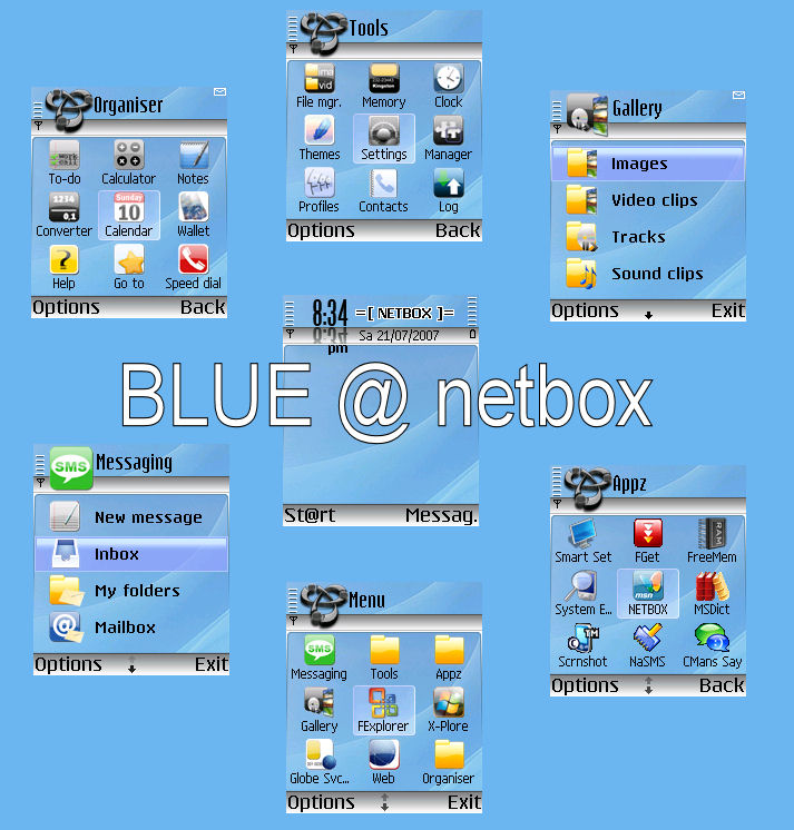 Blue Theme