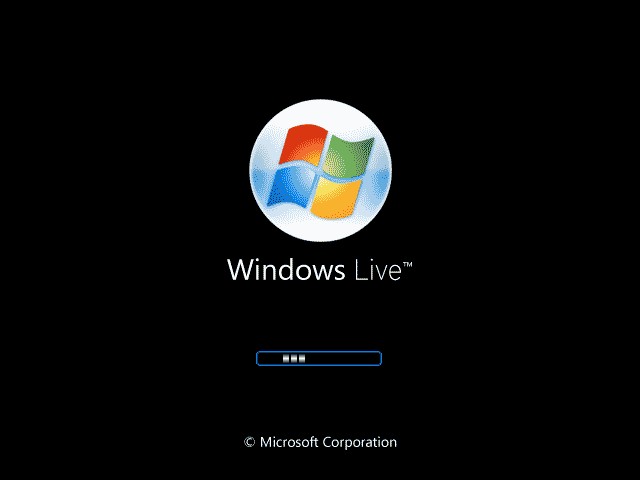 Windows Live BootScreen