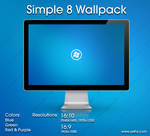 Simple 8 Wallpack