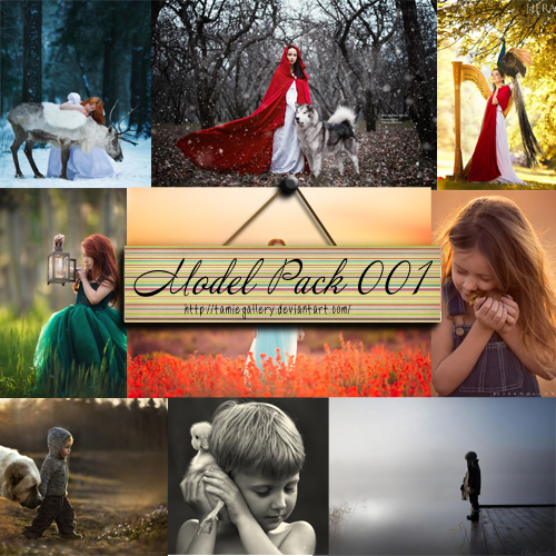 Model Pack by TamieGallery on DeviantArt